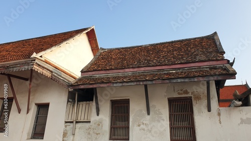 Roof of the traditional Thai Style house.