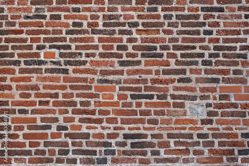 Old brick wall. Grunge background