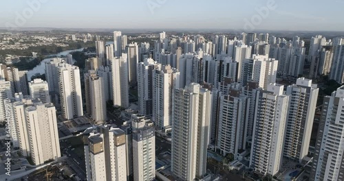 Londrina Gleba Palhano Paraná Brasil Drone 4k (flat image for better for post production) photo