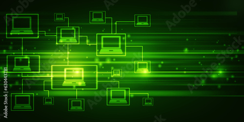 Digital Abstract technology background,2d illustration