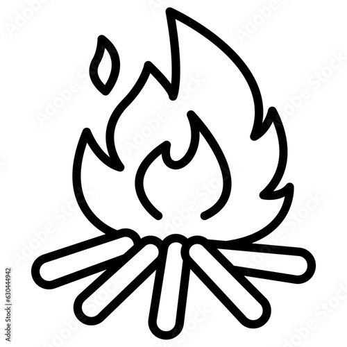 Campfire icon