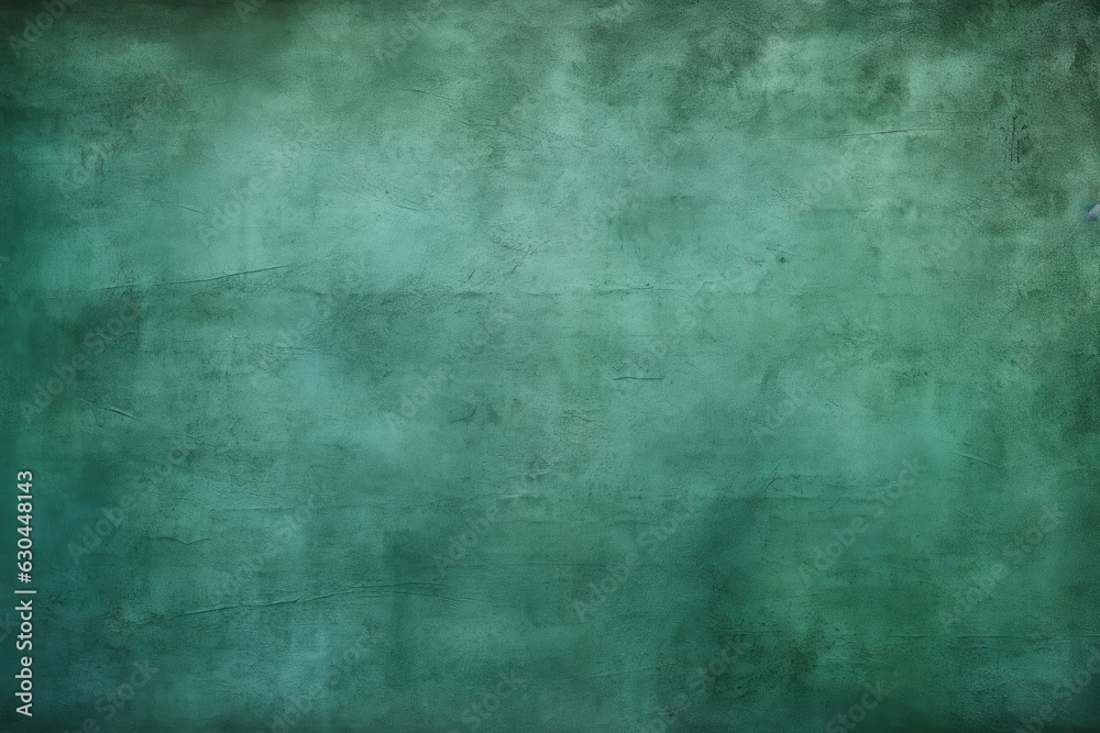 green chalk on an old wall background Generative AI