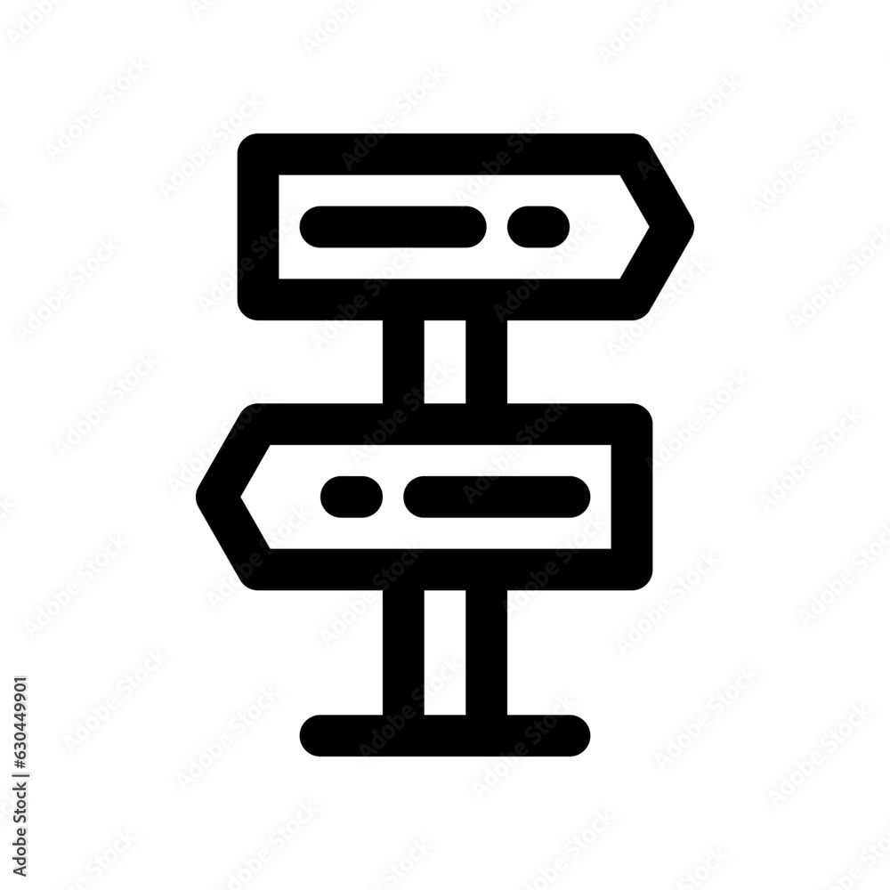 road sign icon. vector icon for your website, mobile, presentation, and logo design. road sign icon. vector icon for your website, mobile, presentation, and logo design.