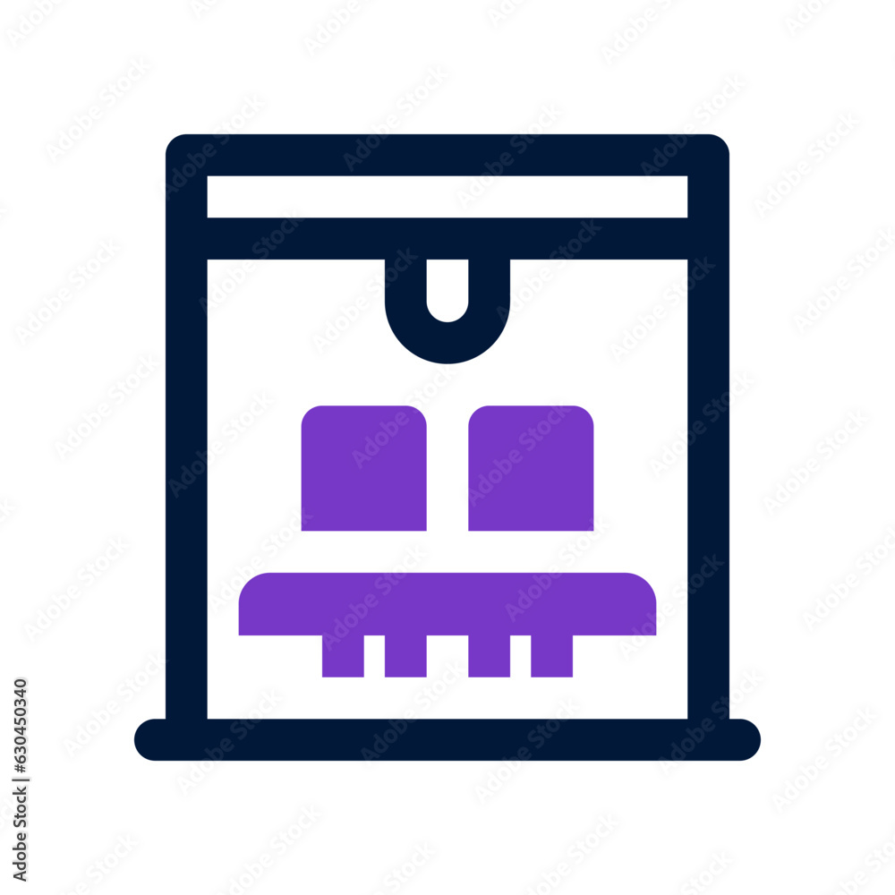 bus stop icon. vector icon for your website, mobile, presentation, and logo design.