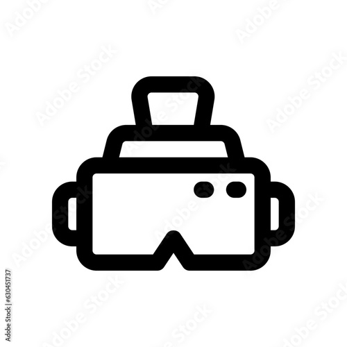 vr glasses icon. vector icon for your website, mobile, presentation, and logo design.