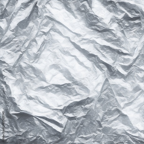 crumpled aluminum foil background generated ai