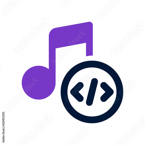 music icon. vector icon for your website, mobile, presentation, and logo design.