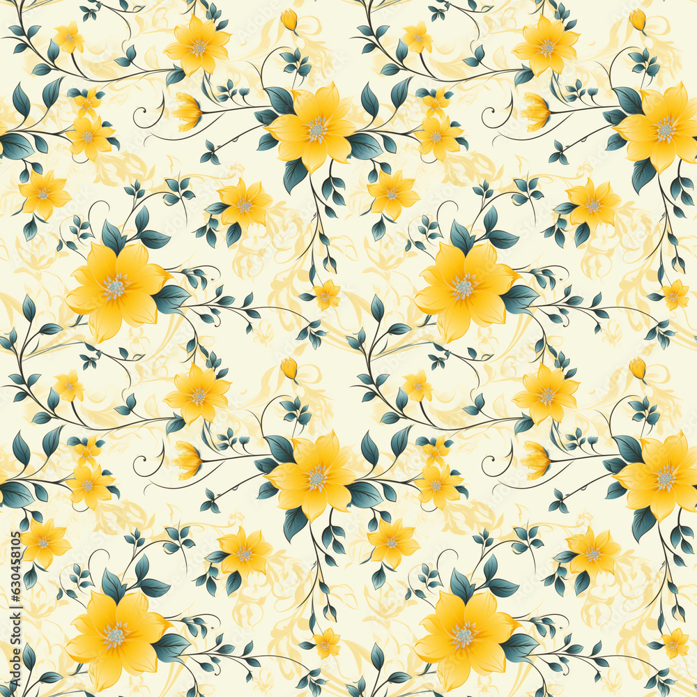 seamless floral pattern seamless floral pattern
