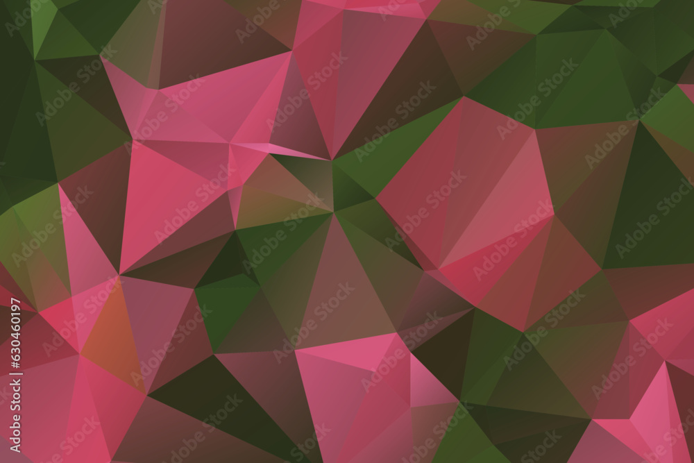 Obraz premium abstract Gray background, low poly textured triangle shapes in random pattern, trendy low poly background