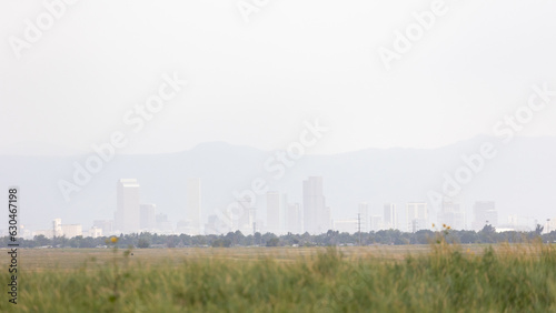 View of Downtown Denver from Rocky Mountain National Arsenal Wildlife Refuge