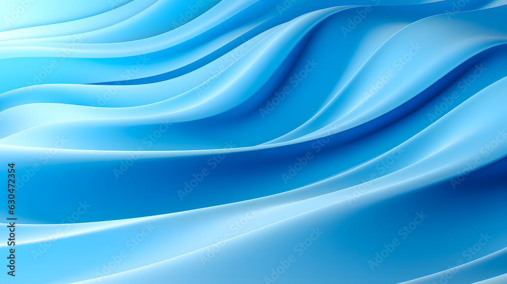 a blue background with natural light (Generative AI) a blue background with natural light (Generative AI)