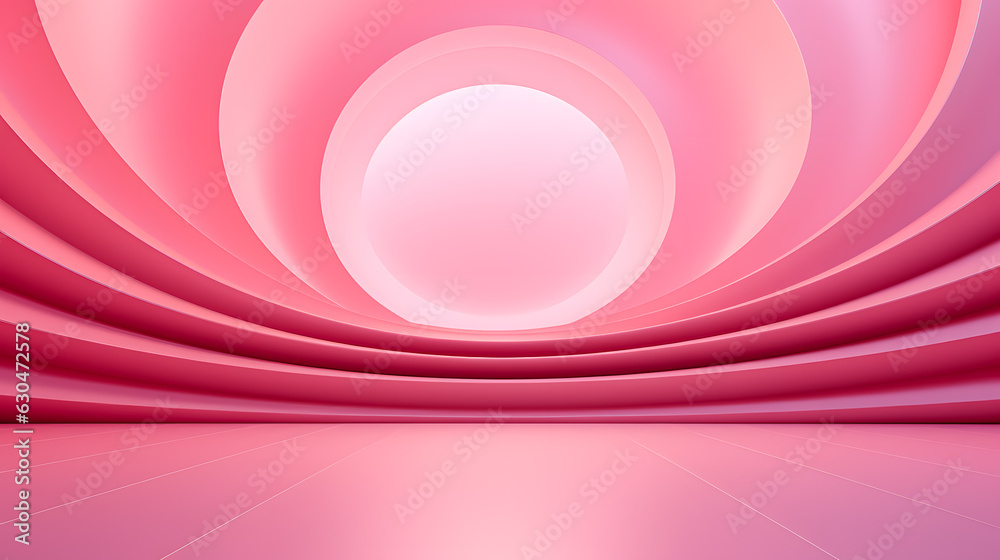a pink abstract background with natural light (Generative AI)