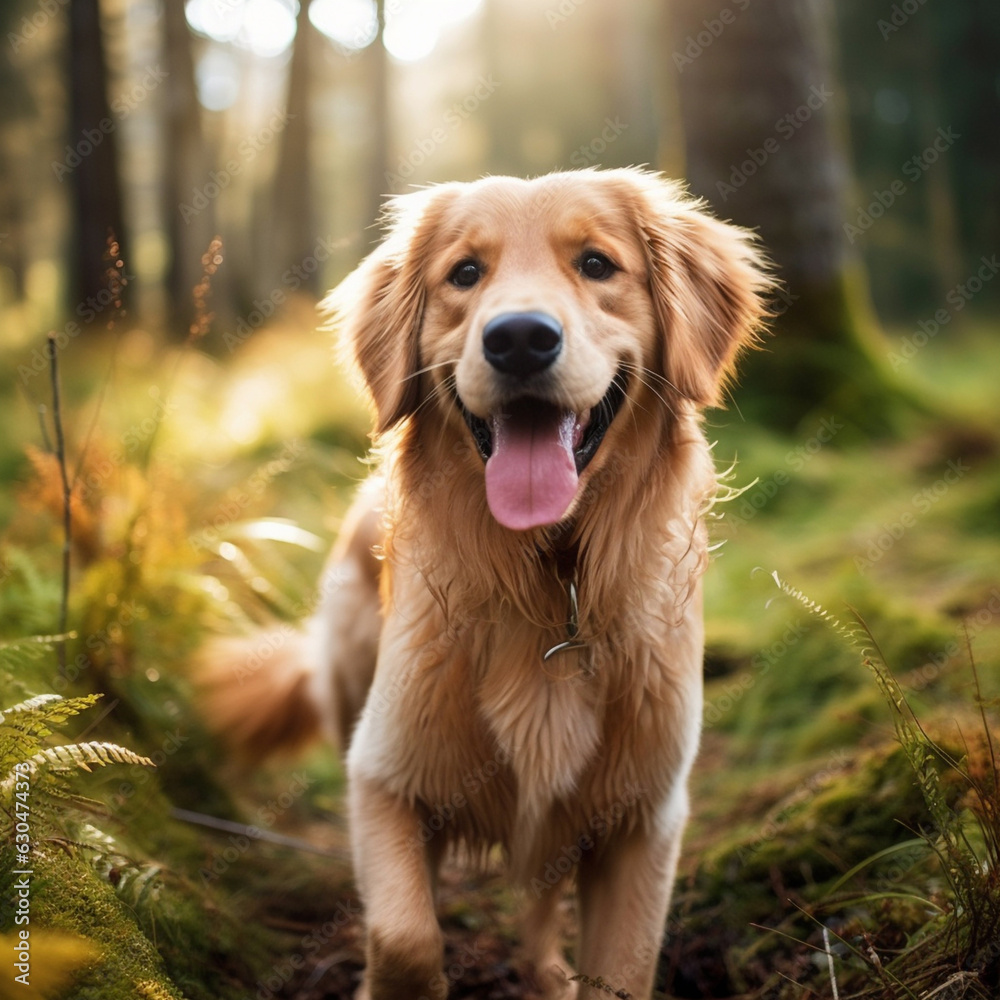 Canine Delight: Captivating Images of a Golden Retriever