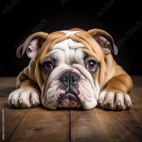 Charming and Full of Personality: Amazing Bulldog © victor