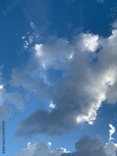 blue sky with clouds © NicoleT