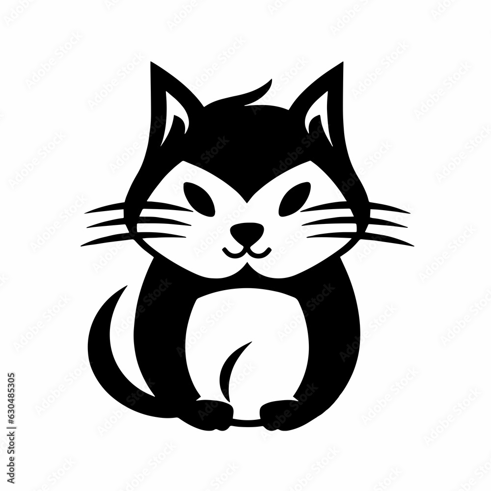 Pet Dog Puppy Kitten Cat Human Friend Animal Cartoon Logo