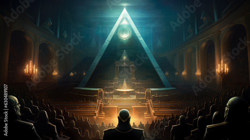 freemasons meeting illustration photo