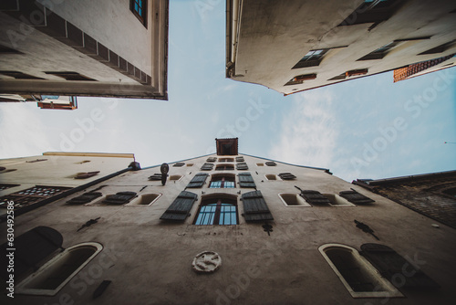 old architecture in Old Riga, Latvia