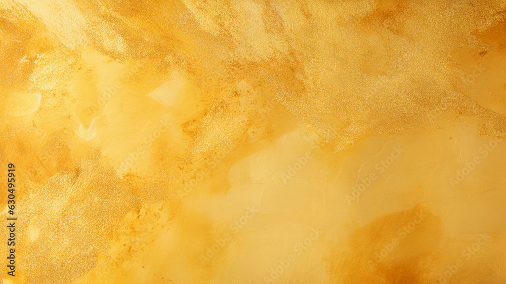 Gold Watercolor Texture Solution Background. Generative AI.