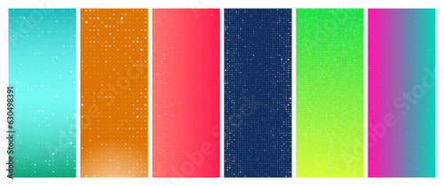 Abstract gradient geometric background with squares