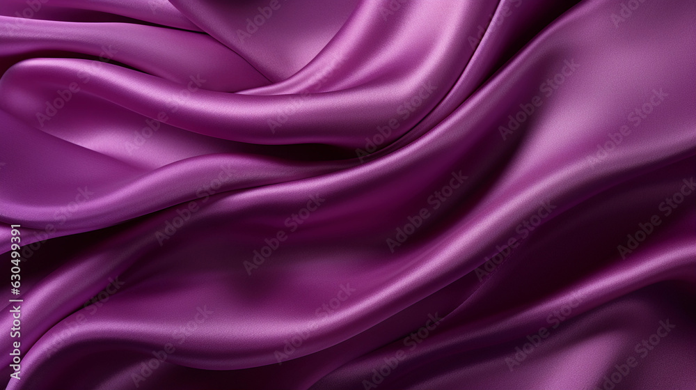 Fototapeta premium Silk Fabric Texture Background Solution. Generative AI.