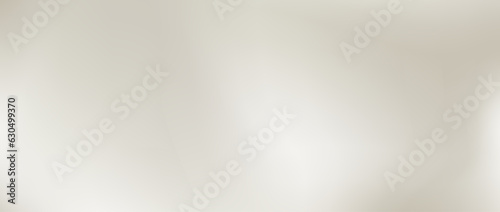 Smooth grey gradient background. Soft neutral wavy liquid wallpaper. Universal nude color texture for banner, flyer, presentation. Abstract taupe blurred backdrop cover. Vector illustration.