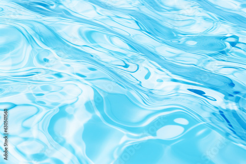 Smooth background of water reflections  waves and bright highlights on the surface of the water. Ai generation