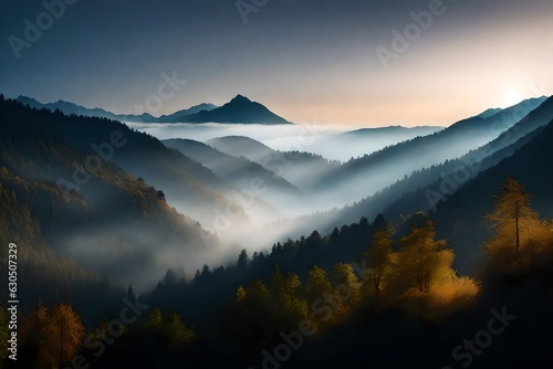 sunrise in the mountains © Zia