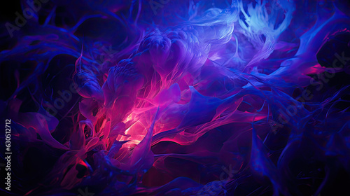 Purple blue pink smoke ink background wallpaper