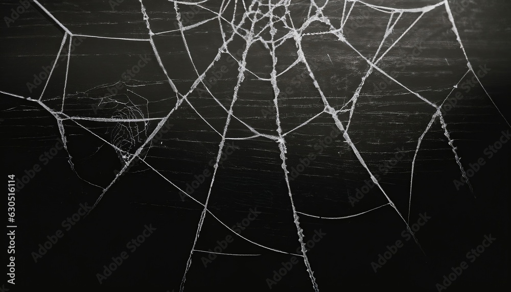 Naklejka premium Tło pajęczej sieci, koncepcja Halloween, tło Halloween, Generative AI