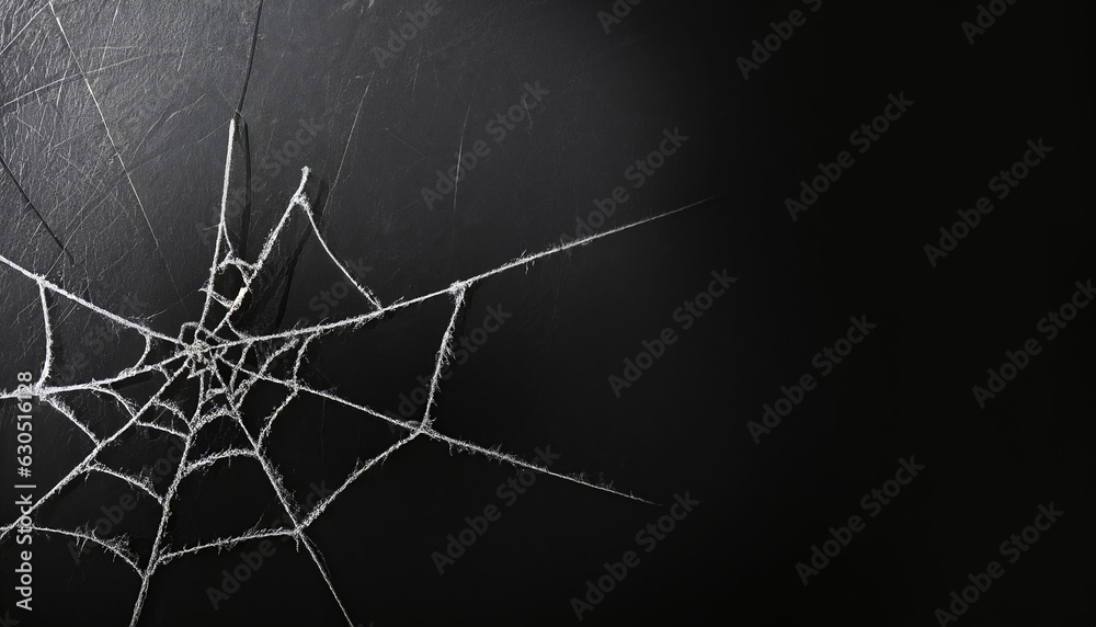 Fototapeta premium Spider web background, halloween concept, halloween background, Generative AI