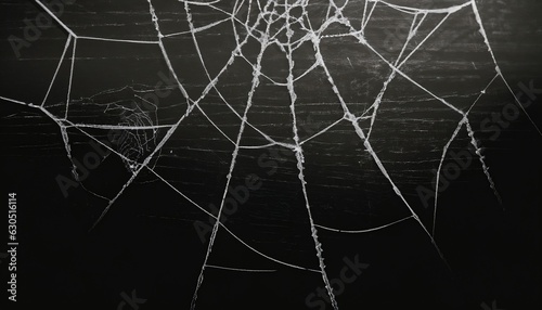 Spider web background, halloween concept, halloween background, Generative AI