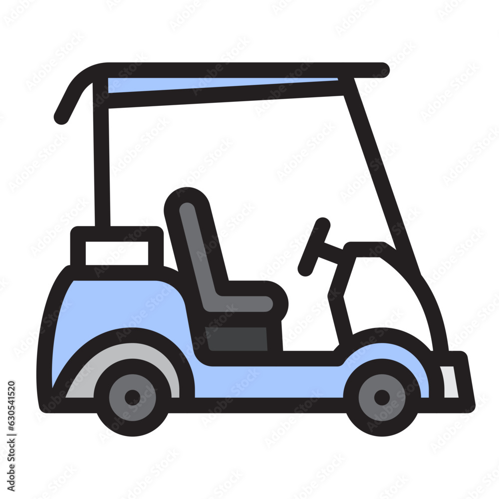 Caddy Golf outline icon. Transportation illustration for templates, web design and infographics. Pixel-perfect at 64x64
Caddy Golf outline icon. Transportation illustration for templates, web design and infographics. Pixel-perfect at 64x64