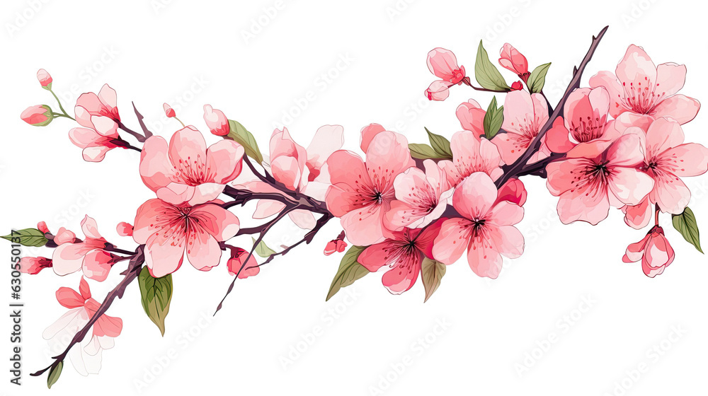 spring flower pink blossom tree nature