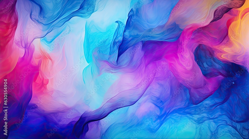 energetic abstract tie-dye texture background, generative ai