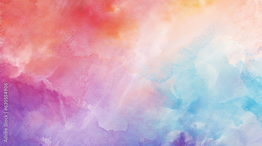 energetic abstract watercolor texture background, generative ai