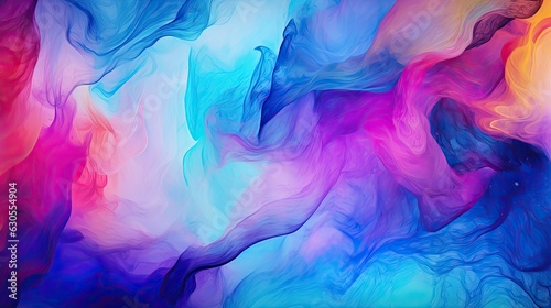 energetic abstract tie-dye texture background  generative ai