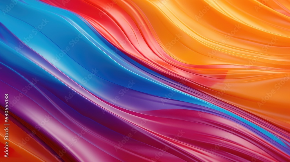 Fototapeta premium lively abstract plastic texture background, generative ai