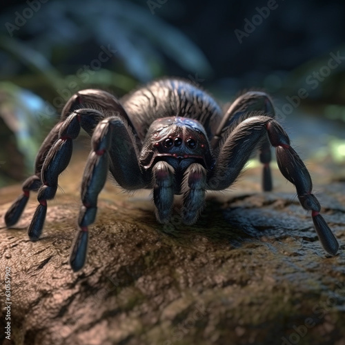 a unique large tarantula spider photo