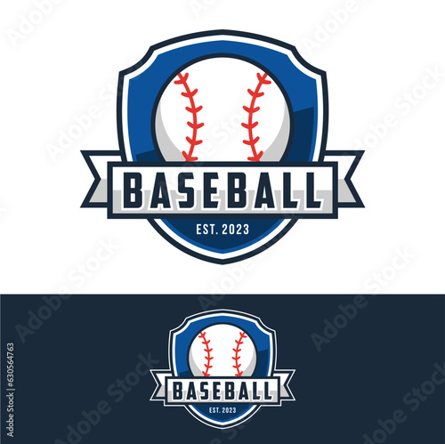 Baseball template logo design for baseball club