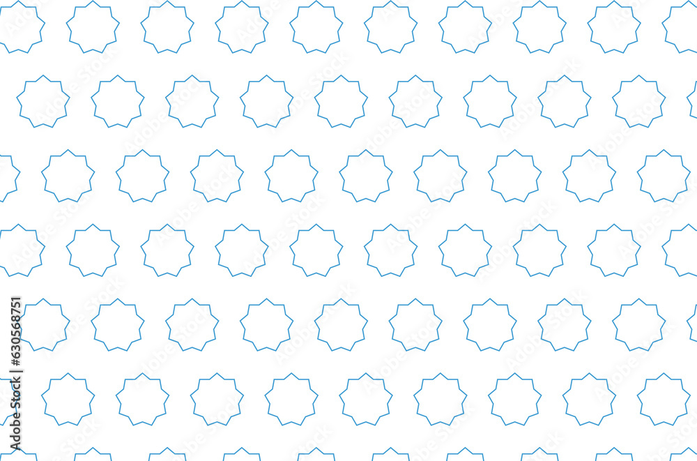 Digital png illustration of blue stars pattern on transparent background
