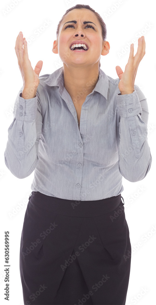 Digital png photo of caucasian woman on transparent background Digital png photo of caucasian woman on transparent background