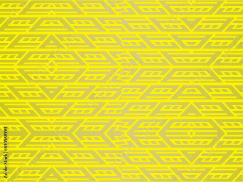 Premium background design with yellow luxury motifs. Vector horizontal template, for digital lux business banners, contemporary formal invitations, luxury vouchers, gift certificates, etc.