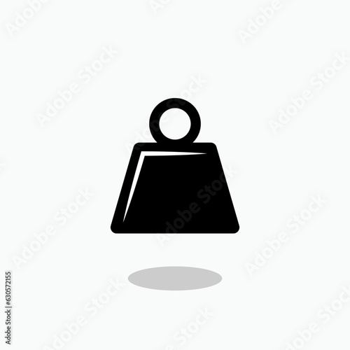 Weight Icon. Heaviness, Gym Symbol for Design, Presentation, Website or Apps Elements – Vector.   