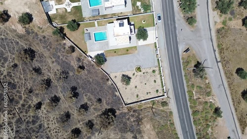 Rhodes wildfire damage after the fire brigade left in Greece, Rhodes burned down in Lindos, Archangelos, Masari, Agathi, Malonas, Lardos, Kalathos, Asklepieion photo