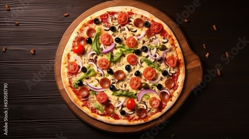 pizza Italian food isolated dinner meal snack