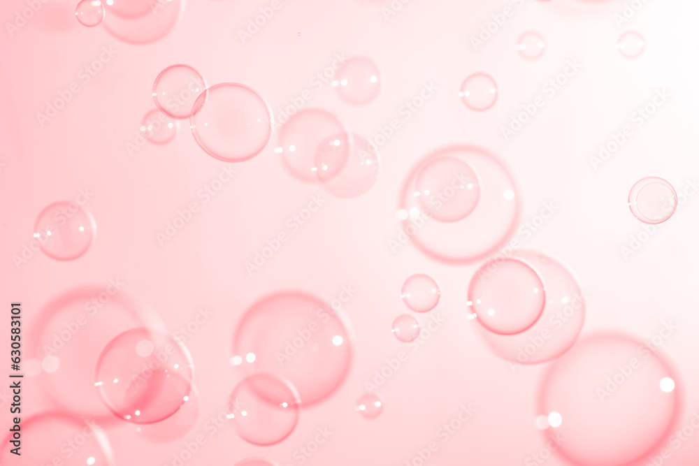 Beautiful Transparent Pink Soap Bubbles Floating in The Air. Abstract Background, Pink Textured, Celebration Festive Romance Backdrop, Refreshing of Soap suds, Bubbles Water. Beautiful Transparent Pink Soap Bubbles Floating in The Air. Abstract Background, Pink Textured, Celebration Festive Romance Backdrop, Refreshing of Soap suds, Bubbles Water.