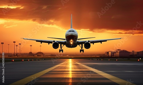 The plane gracefully touched down on the runway, smoothly gliding to a stop