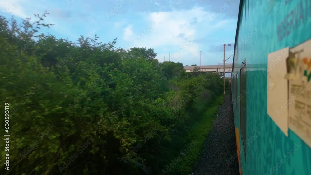 Indian Railway Beautiful Journey and Awesome Weather Indian Railway Beautiful Journey and Awesome Weather