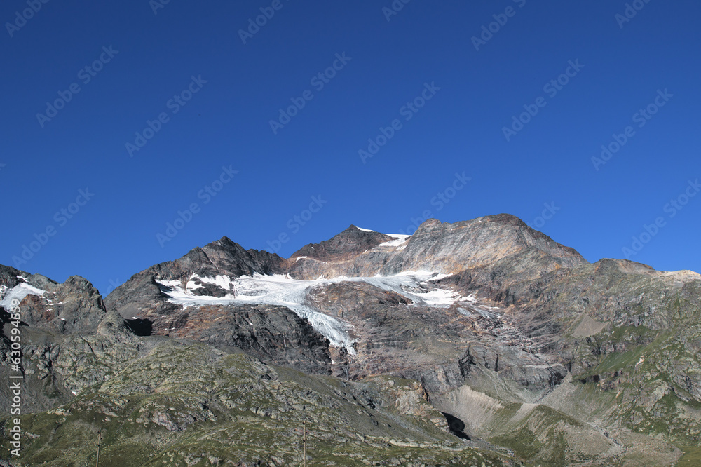 Example of glacier retreat in the Alps Example of glacier retreat in the Alps